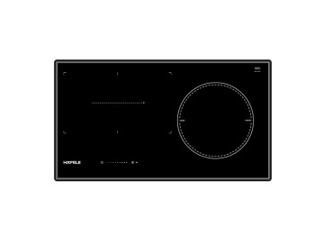 Bếp từ 3 vùng nấu HC-IF77A 536.61.555